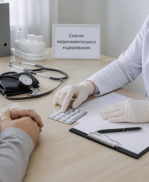 Снятие медикаментозного кодирования в Сатке от 5172 р. | Медзона